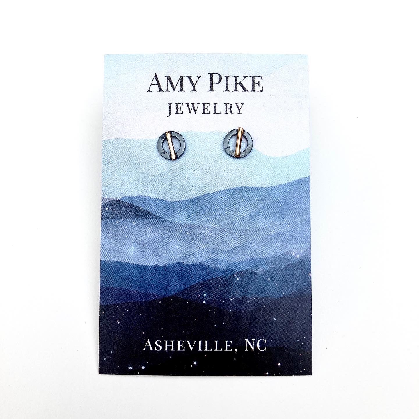 Phi - the Golden Ratio Stud Earrings