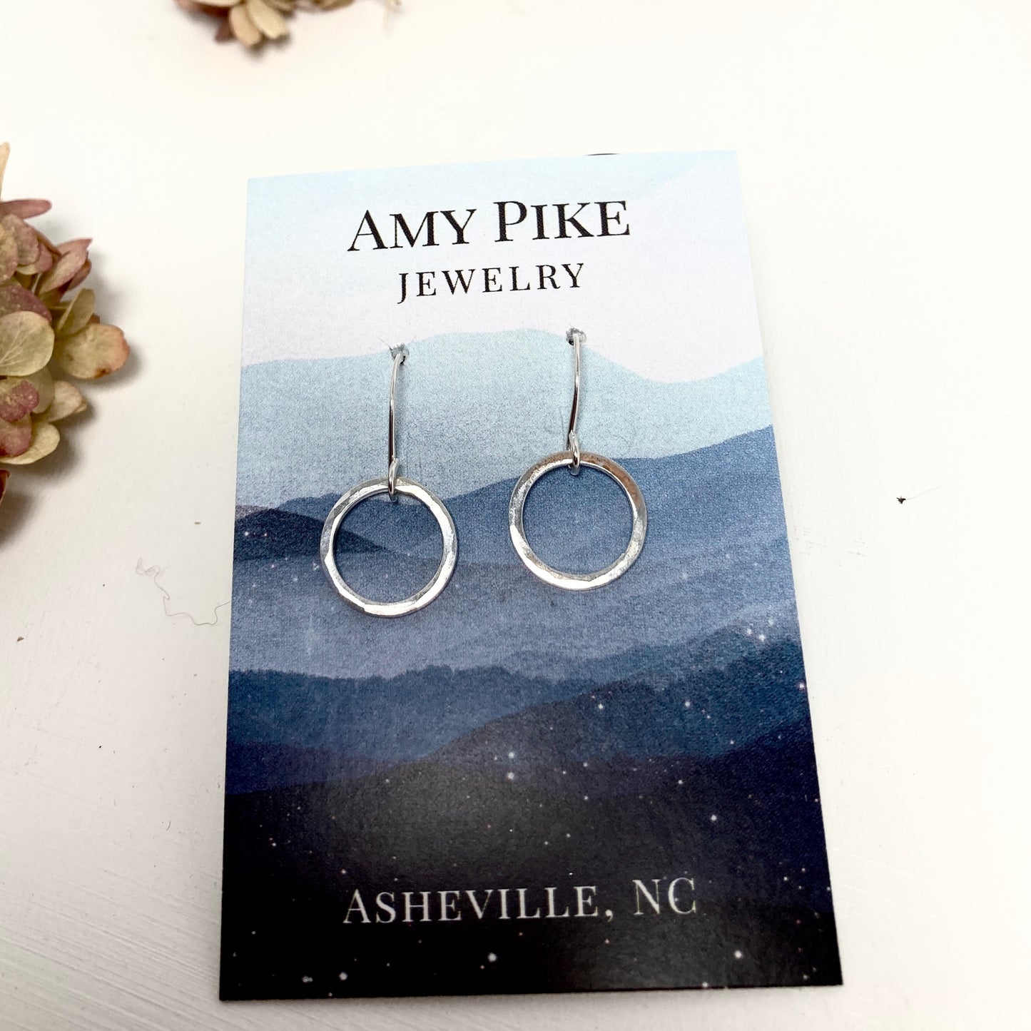 Dangling Circle Earrings