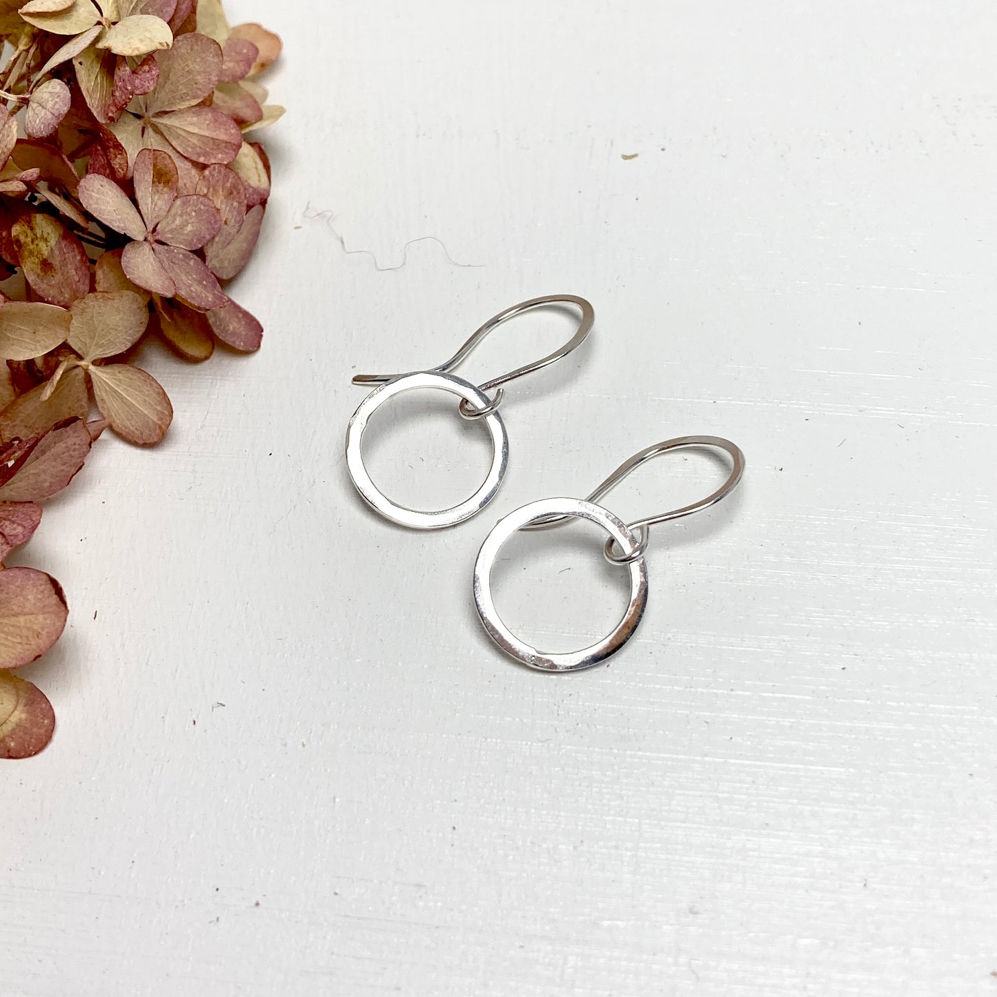 Dangling Circle Earrings