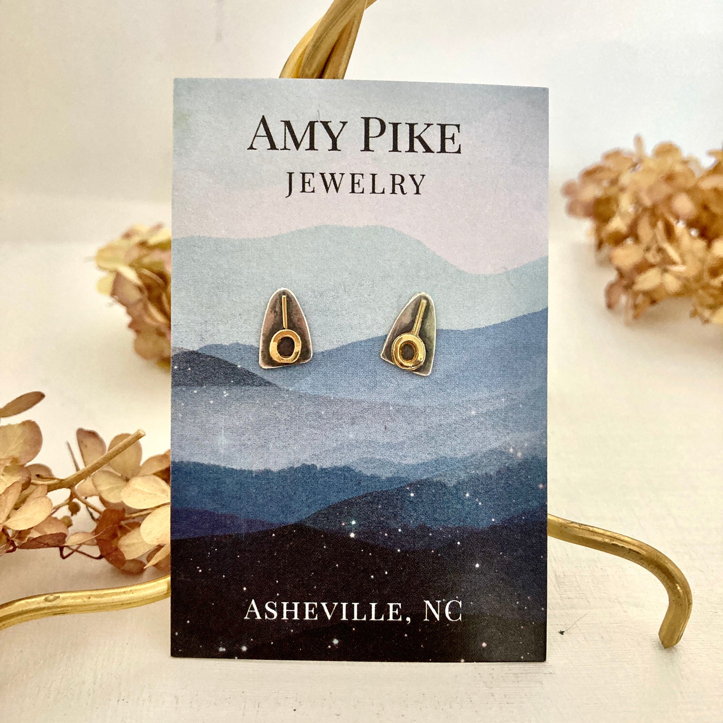 Ancient Mystery Stud Earrings