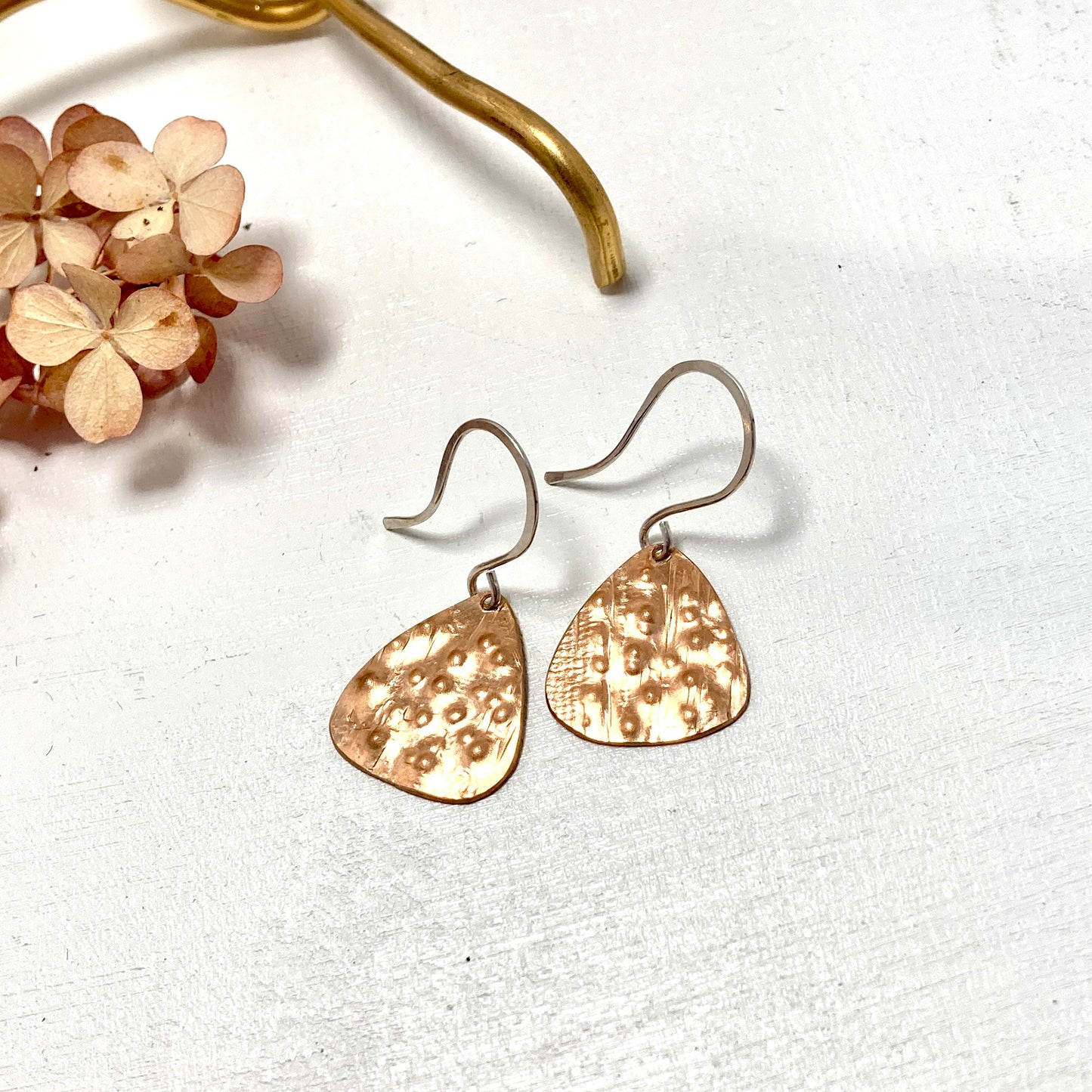 Bronze Everyday Earrings