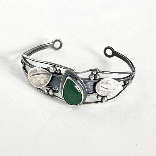 Leafy Cuff w/Aventurine