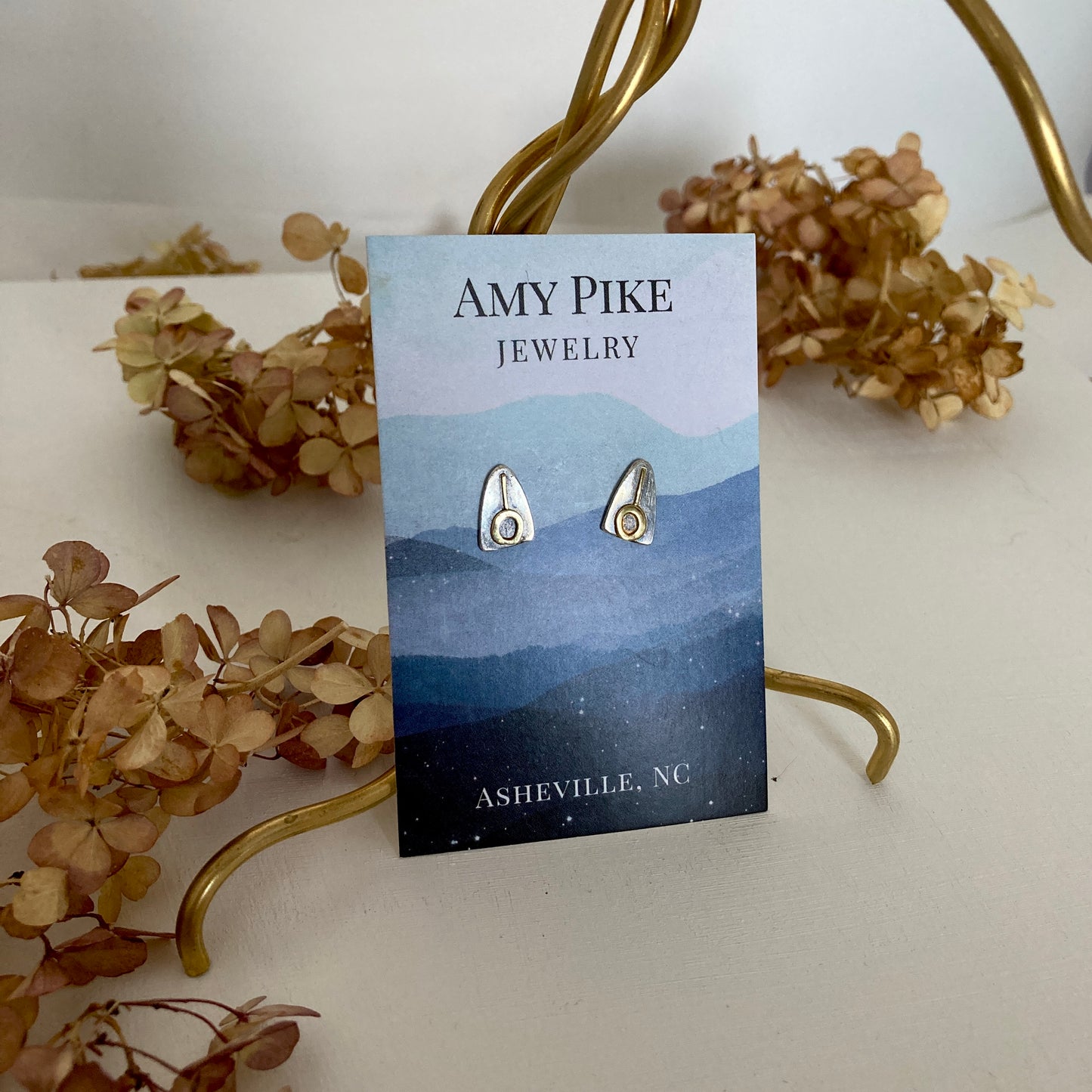 Ancient Mystery Stud Earrings