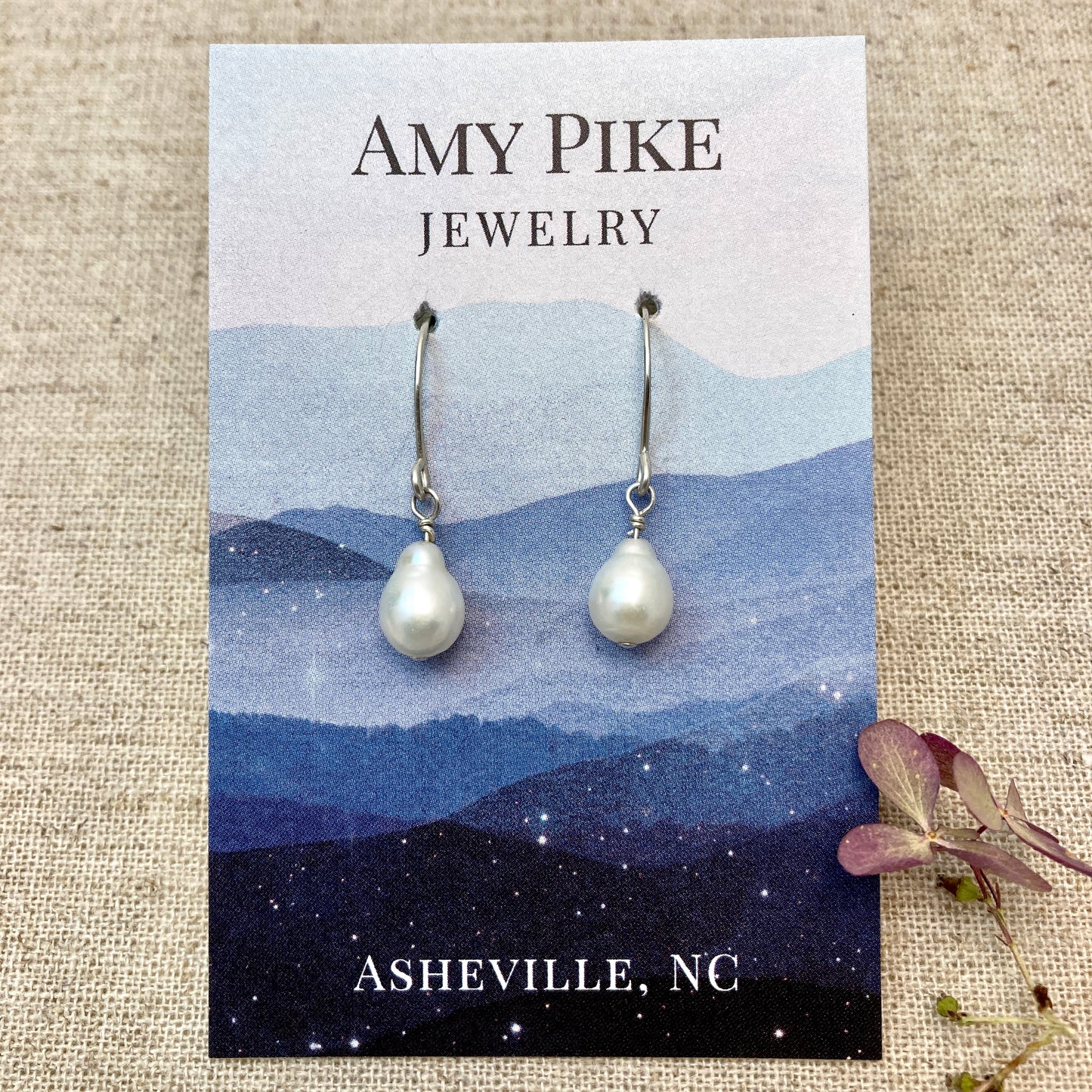 Pearl Drop Earrings