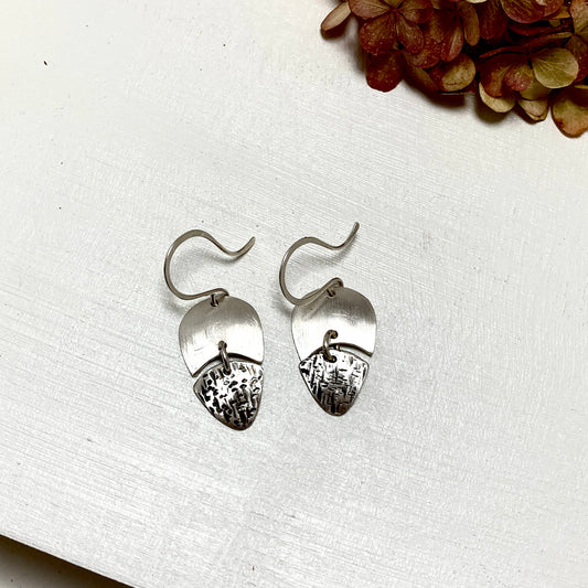 Smooth and Rough Earrings