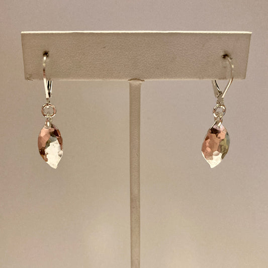 Renee’s leafy earrings