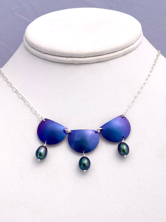 Titanium Bunting Necklace - 3 pc