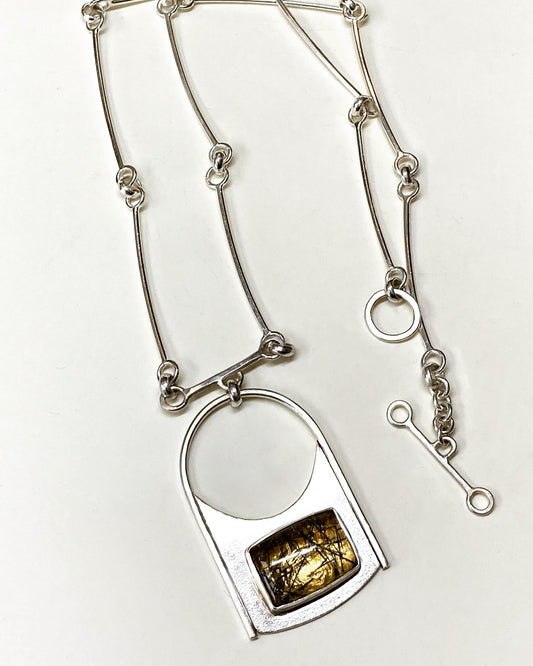 The Golden Lock Necklace